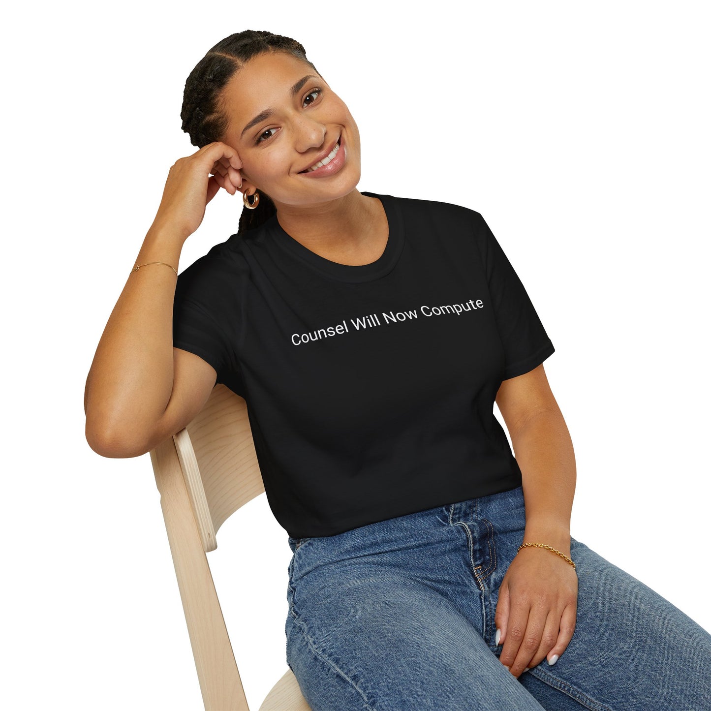 Counsel Will Now Compute Tee | Unisex Softstyle T-Shirt