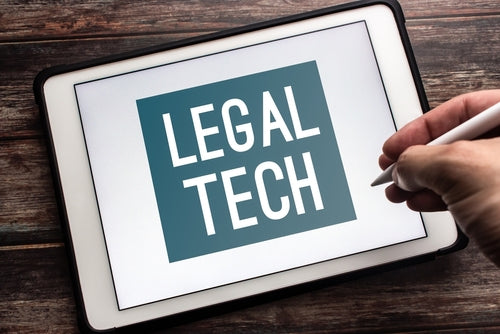 Legal practitioner using SILQ practice management software, with icons showing integrations for email, accounting, documents and compliance.