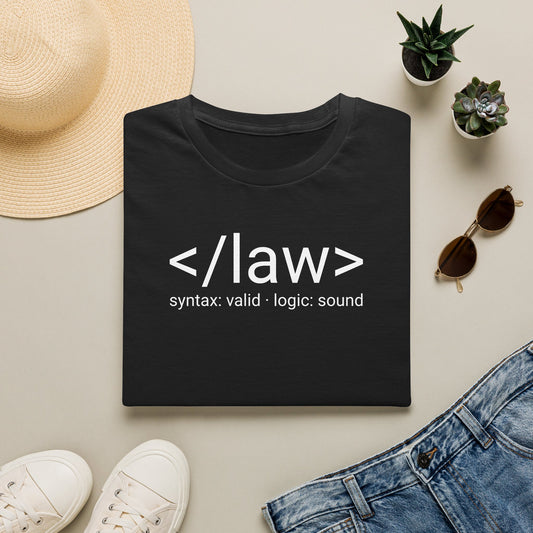Legal Logic Tee | Unisex Softstyle T-Shirt