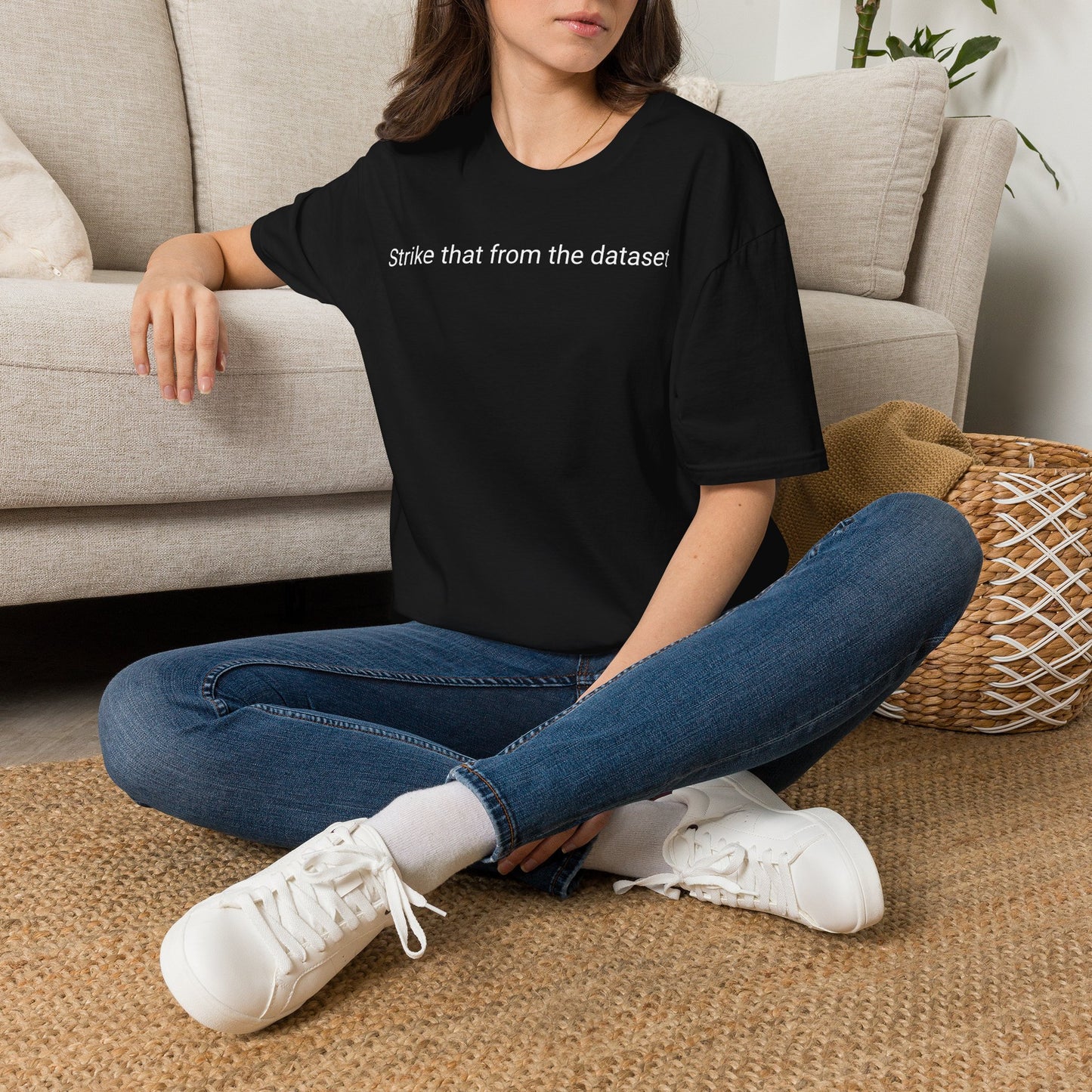 Strike that from the dataset Tee | Unisex Softstyle T-Shirt