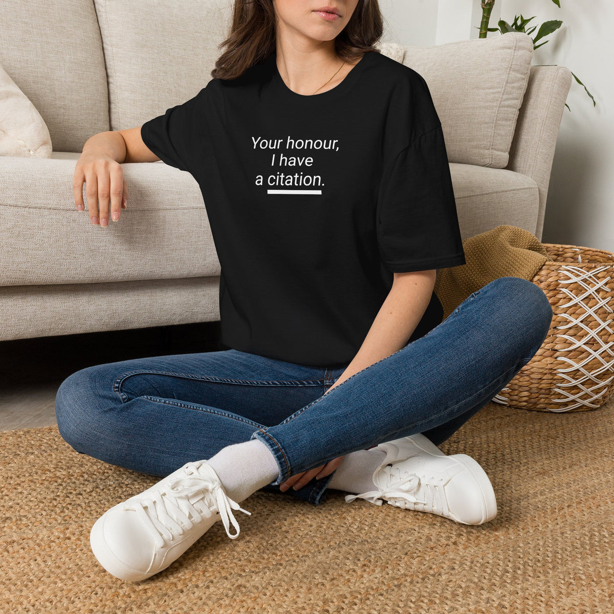 Your Honour, I Have a Citation — Lawyer & Legal Humour T-Shirt