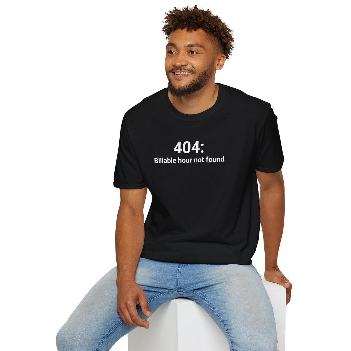 404: Billable Hour Not Found — Lawyer & Legal Tech Humour T-Shirt