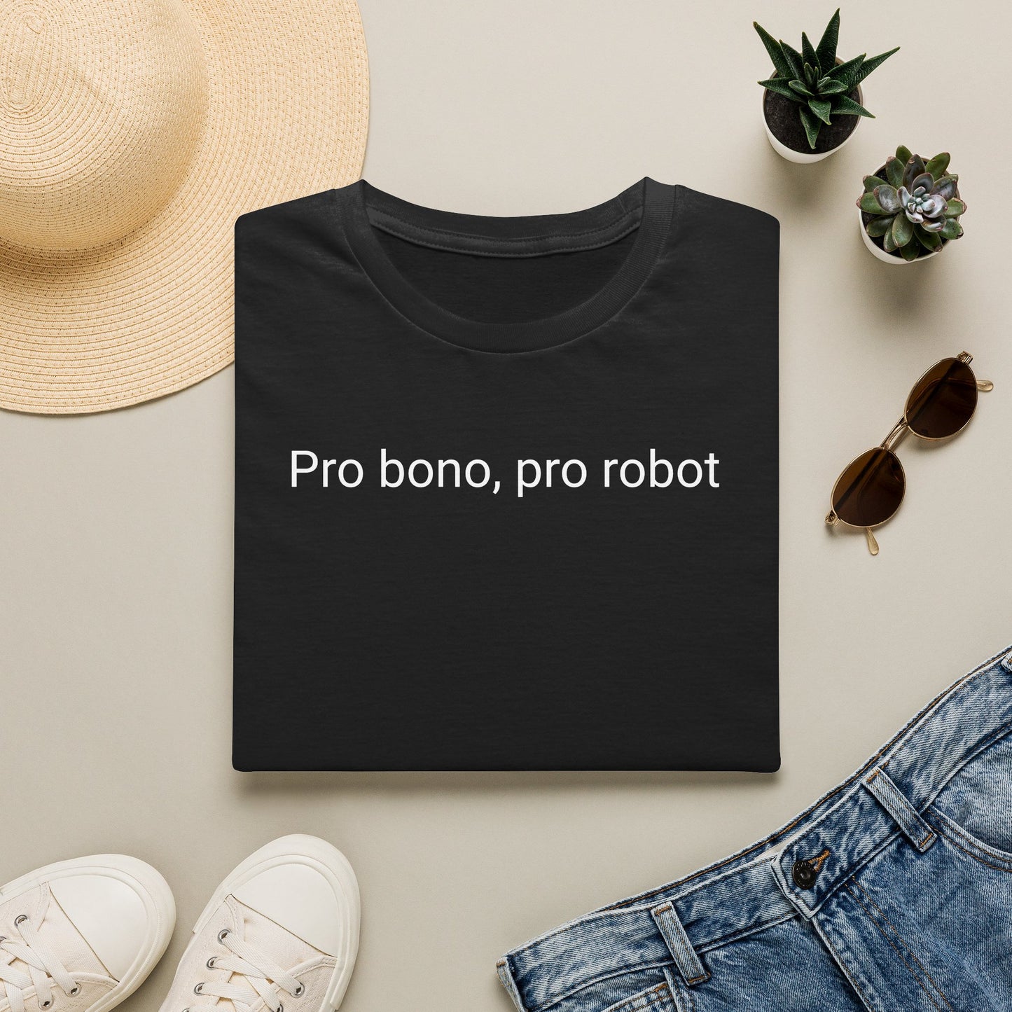 Pro bono, pro robot Tee | Unisex Softstyle T-Shirt